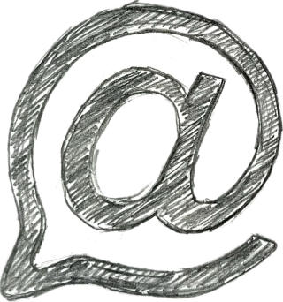 Hand-drawn chatmail logo